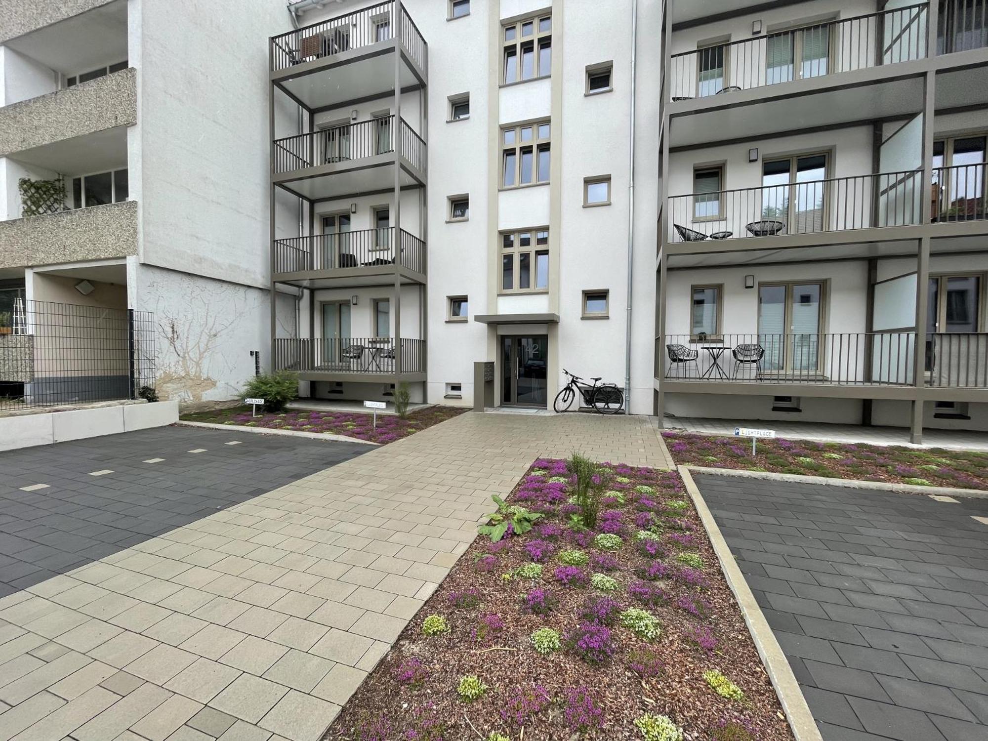 Lightplace - Innenstadt - Kaffeevollautomat - Balkon Zur Oker - Boxspringbett Braunschweig Luaran gambar